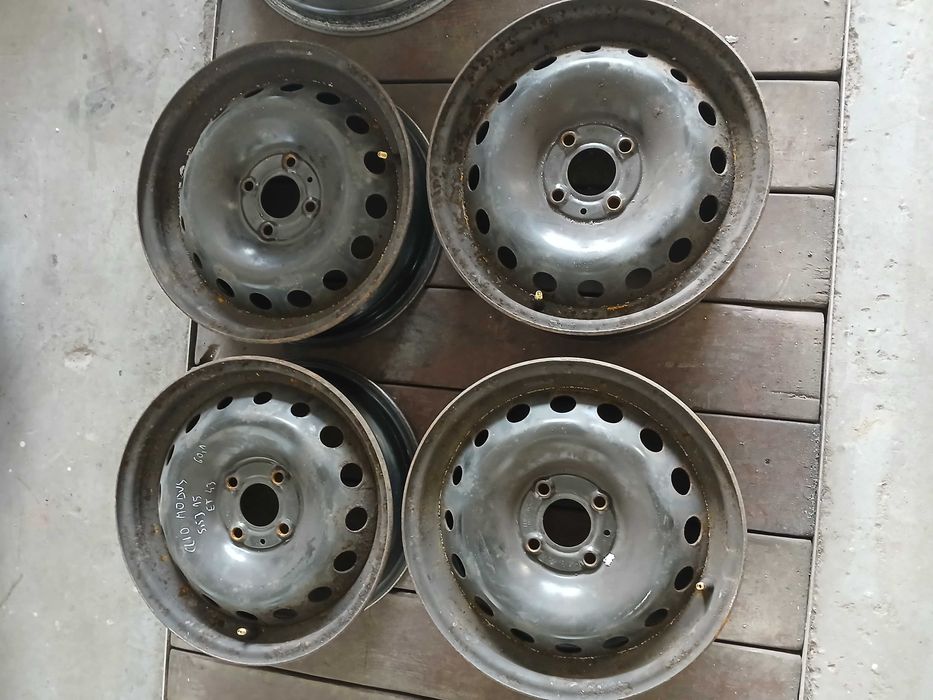 Felgi stalowe Renault Dacia Nissan 4x100 5,5j15 et 43 ch  60,1