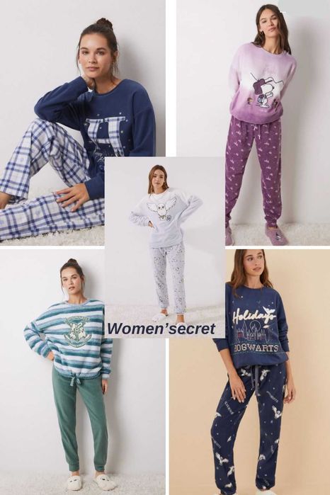 Теплі флісові піжами  Women Secret. Іспанія. S/ M.