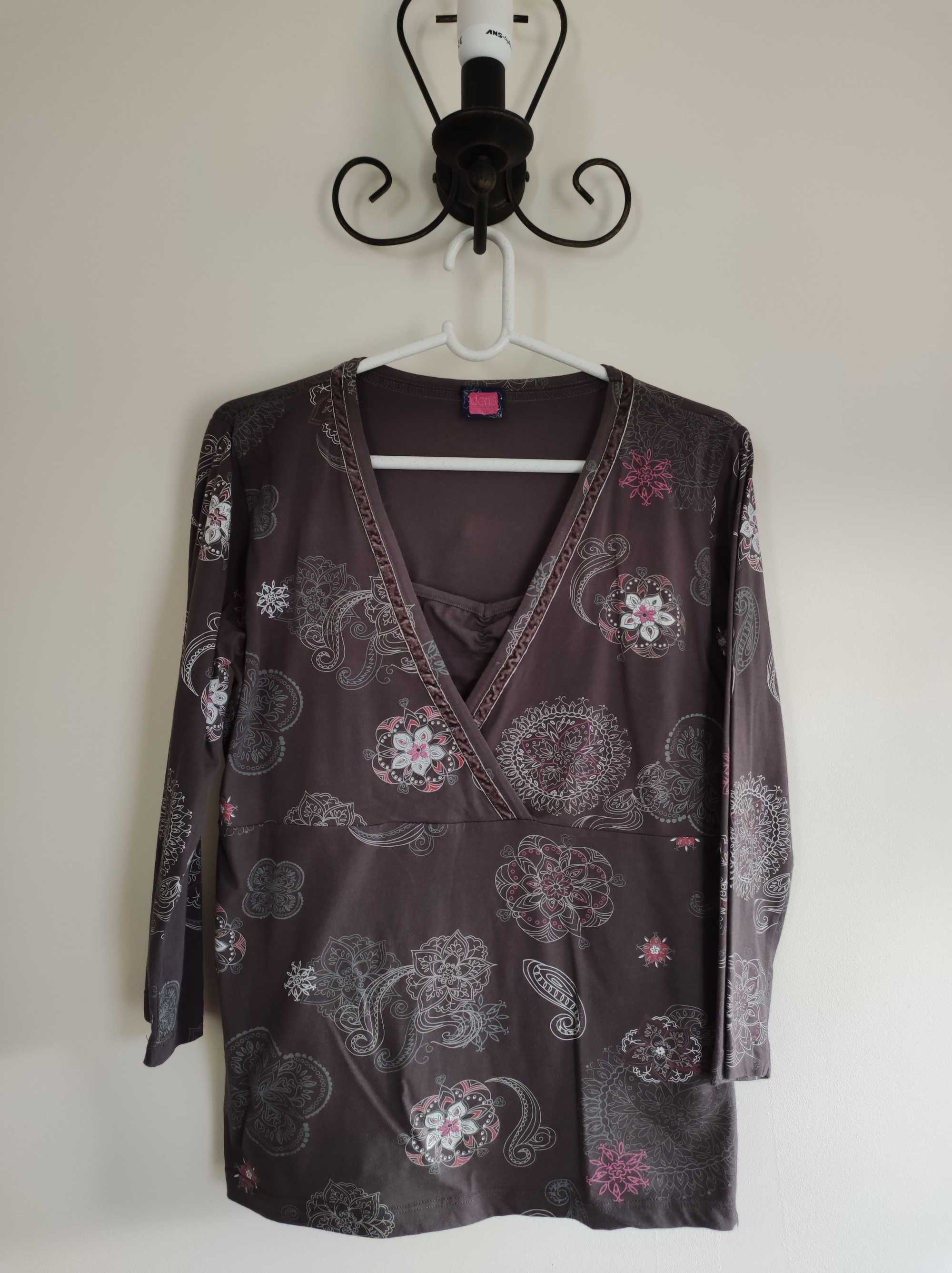 Śliczna bluzeczka w stylu boho M/L.
