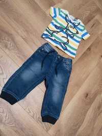 Babywear Topolino spodnie + t-shirt r. 74 cm 6-9m.
