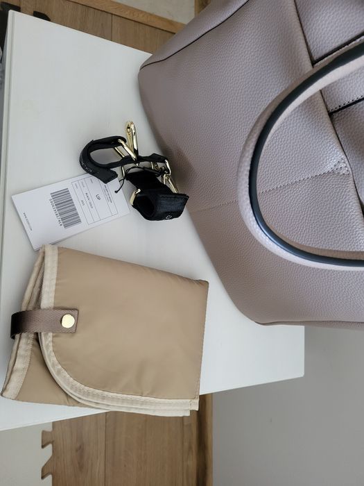 Torba dla mamy Gina, kolor Aspen (beż), torba do wózka