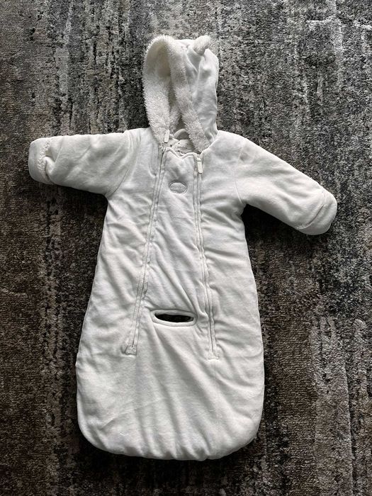Śpiwór z możliwością wpięcia do fotelika newbie śpiworek kombinezon