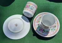 Filiżanki PRL Made In China filiżanka + spodek 18 kompletów porcelana