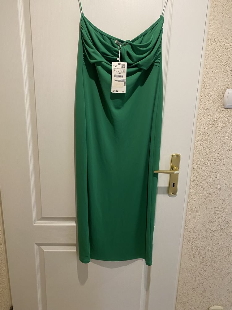 Sukienka Zara zielona