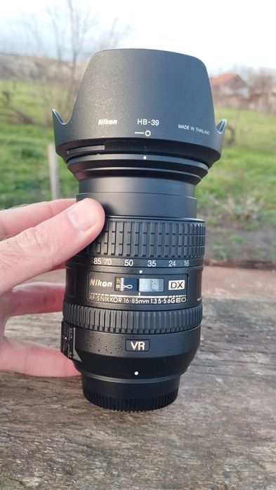Обьектив Nikkor 16-85 1:3-5.6 ED VR ll