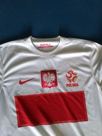 Komplet piłkarski strój kibica polska Nike Authentic Nowy!!!