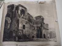 Rycina Akwaforta Luigi Rossini 1822