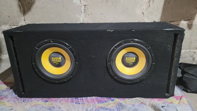 Subwoofer Audio System X Ion 10 , skrzynia, tuba