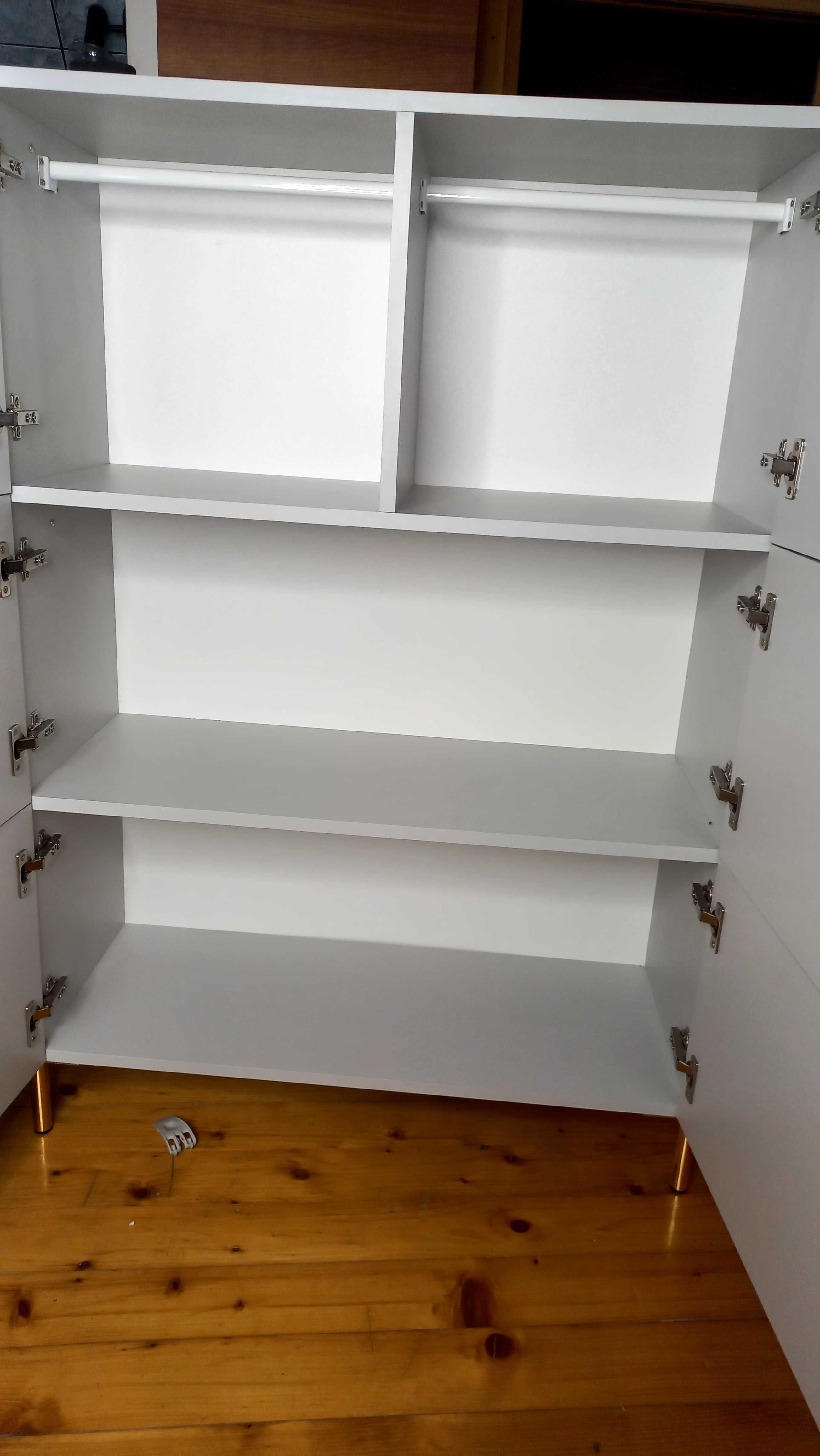 Pojemna szafka ,obszerny regał , Egger, uchwyty ozdobne