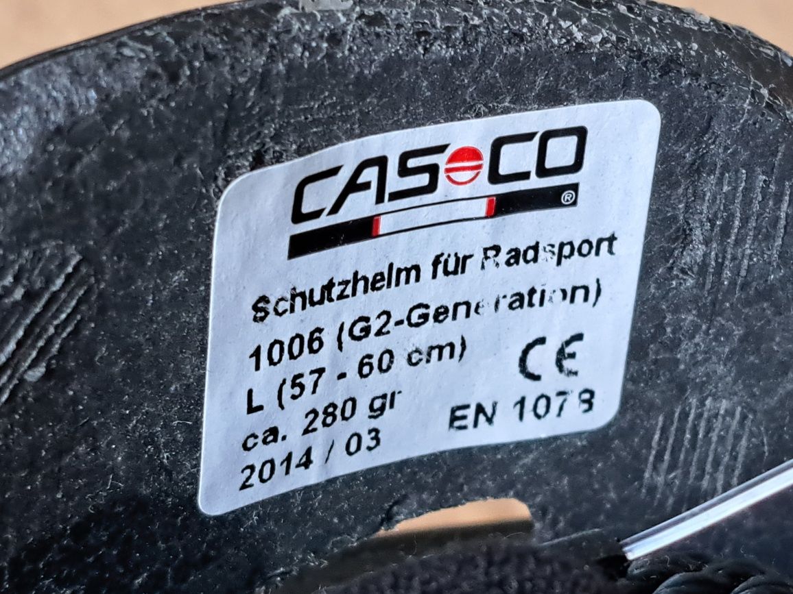 Casco kask rowerowy r L 57-60 cm