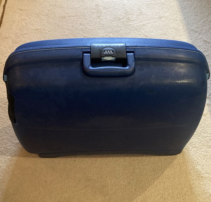 Mala viagem, porão, azul, 2 rodas - marca Roncato