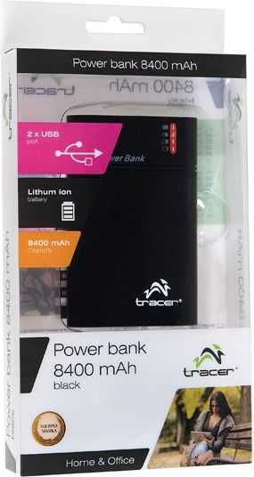 NOWY Powerbank Tracer Power Bank, 8400 mAh