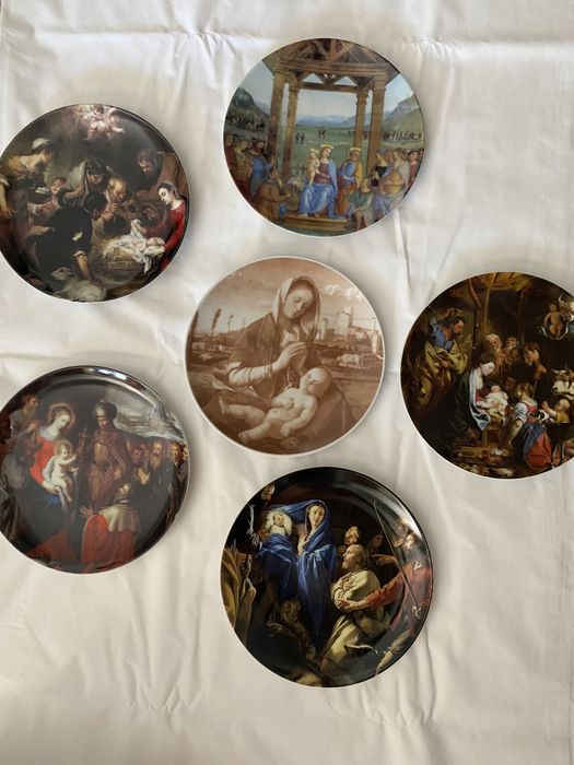 Pratos Vista Alegre “Festa de Natal”