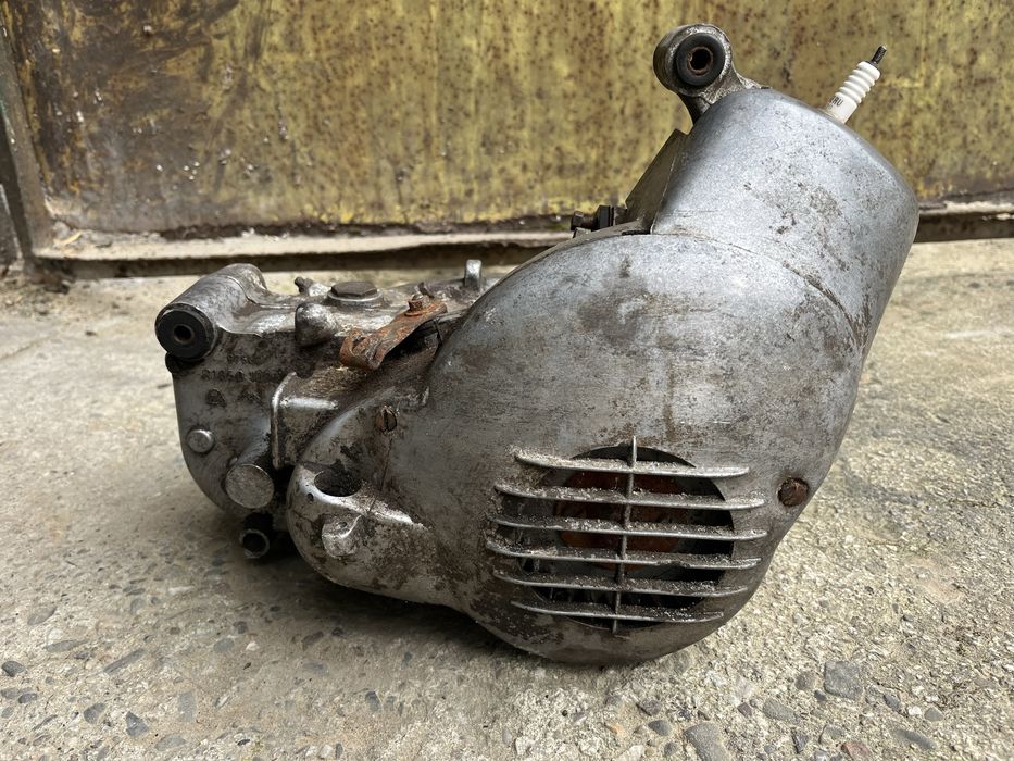 Simson SR2 Schwalbe DUO silnik skrzynia kartery