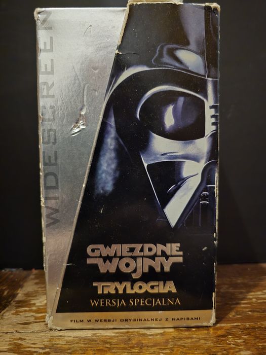 Star Wars VHS gwiezdne Wojny specjalne wydanie (trylogia) polskie napi