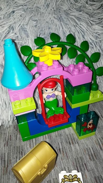 Лего дупло замок Аріель 10516  + принц з човником