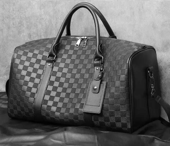 Мужская кожаная городская сумка для мужчин города спортивная для зала