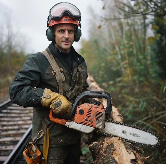 Послуги зі спилювання дерев, подрібнення гілок та благоустрою Бровари