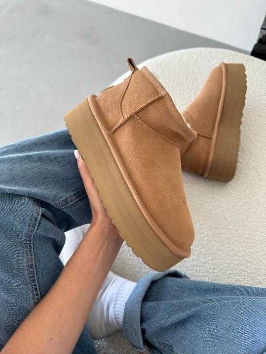 Угги/Угг/Уггі/Уги/Угі/UGG Australia Ultra Mini Platform Chestnut