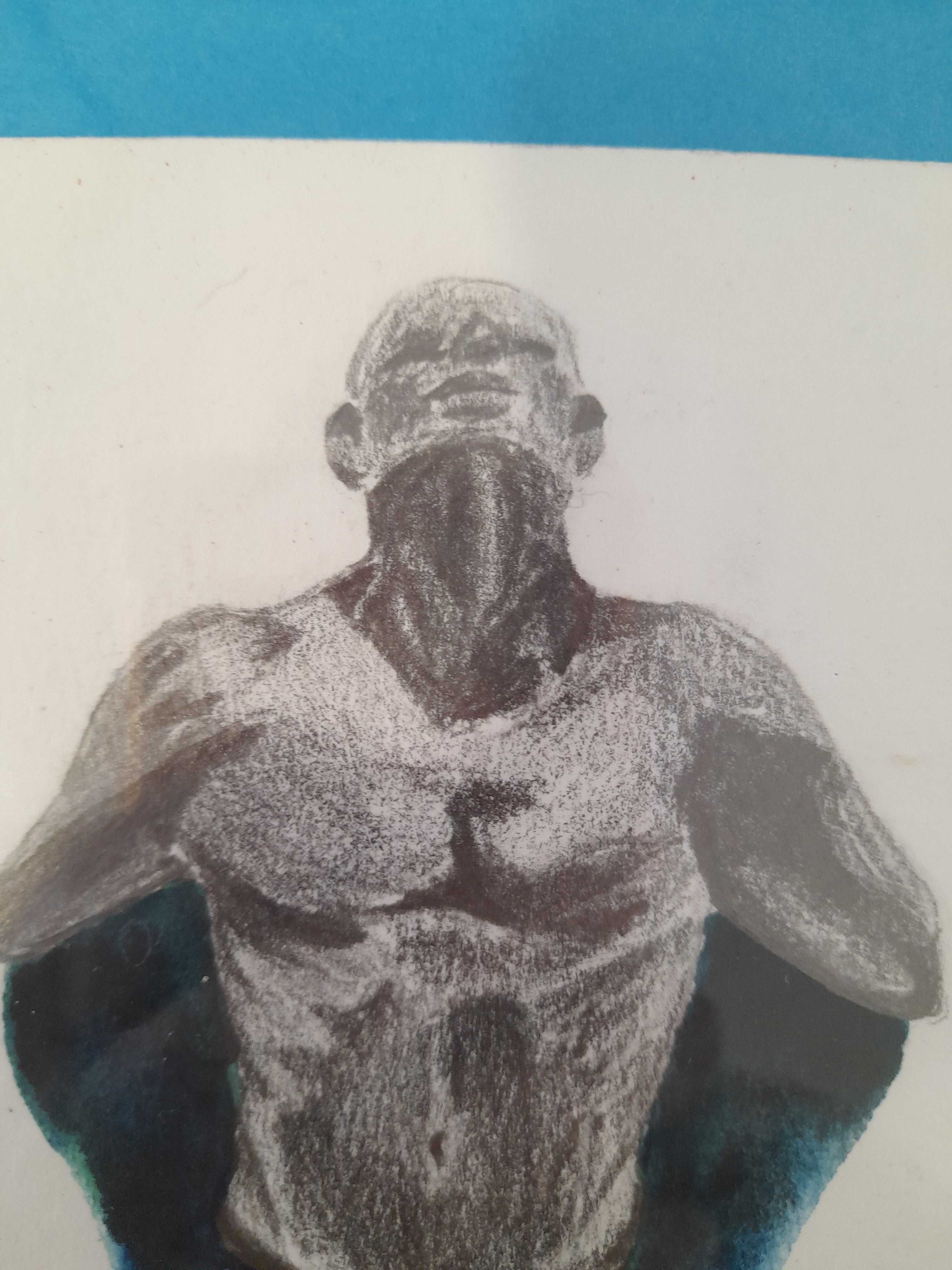 Quadro, desenho original com moldura