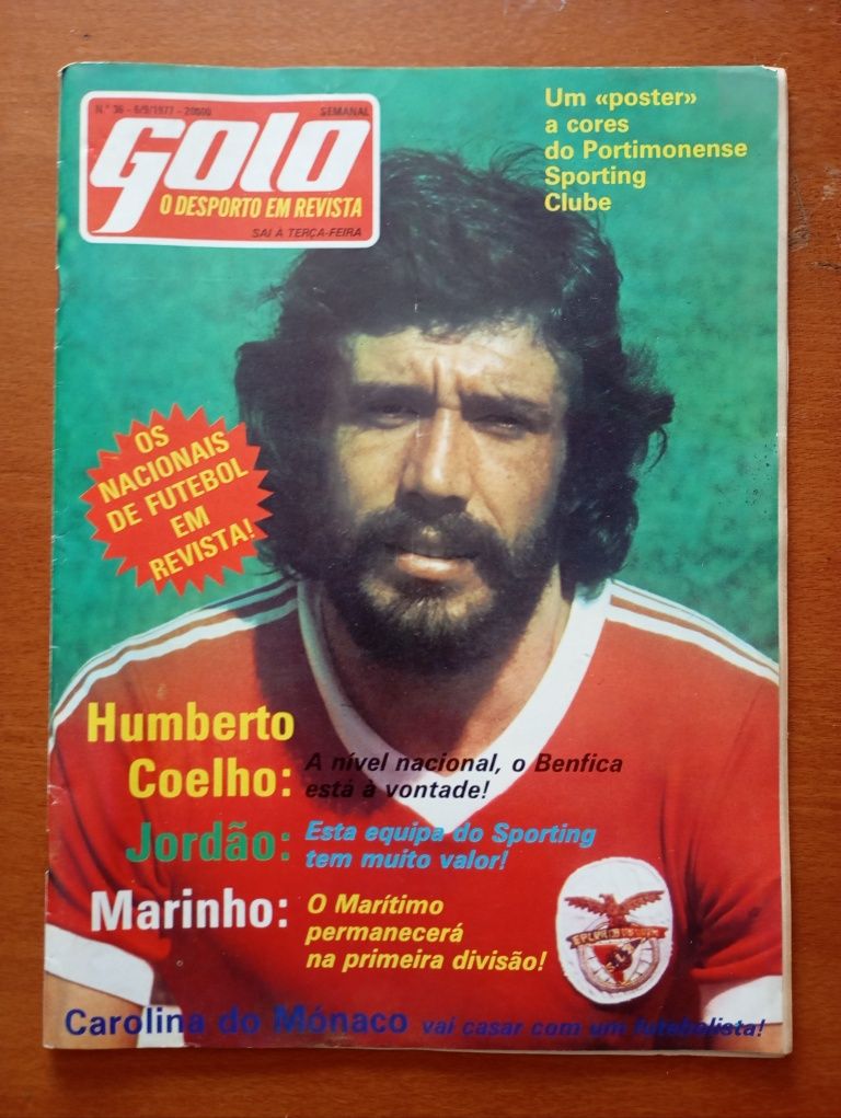 Revistas anos 70, desportivas.
