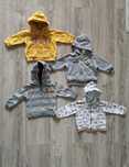 Bluza paka 74 80 h&m Mothercare Coccodrillo komplet zestaw z kapturem