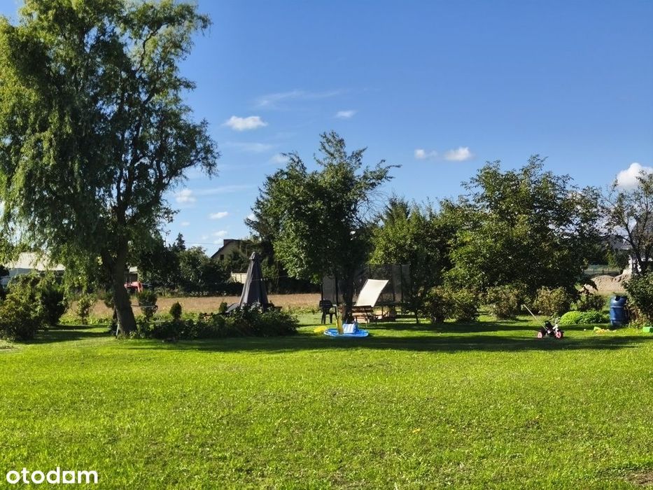 ustawna duża działka z warunkami zabudowy