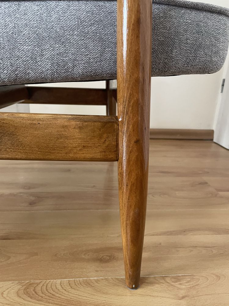 Fotel prl Kędziorek gmf-87 vintage