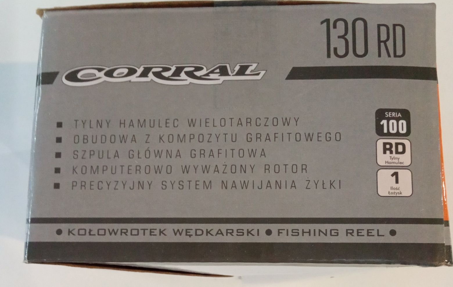 Kołowrotek KONGER model CORRAL 130 RD