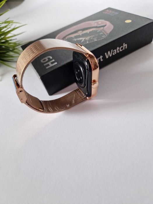 Złoty smartwatch H9 Nowy