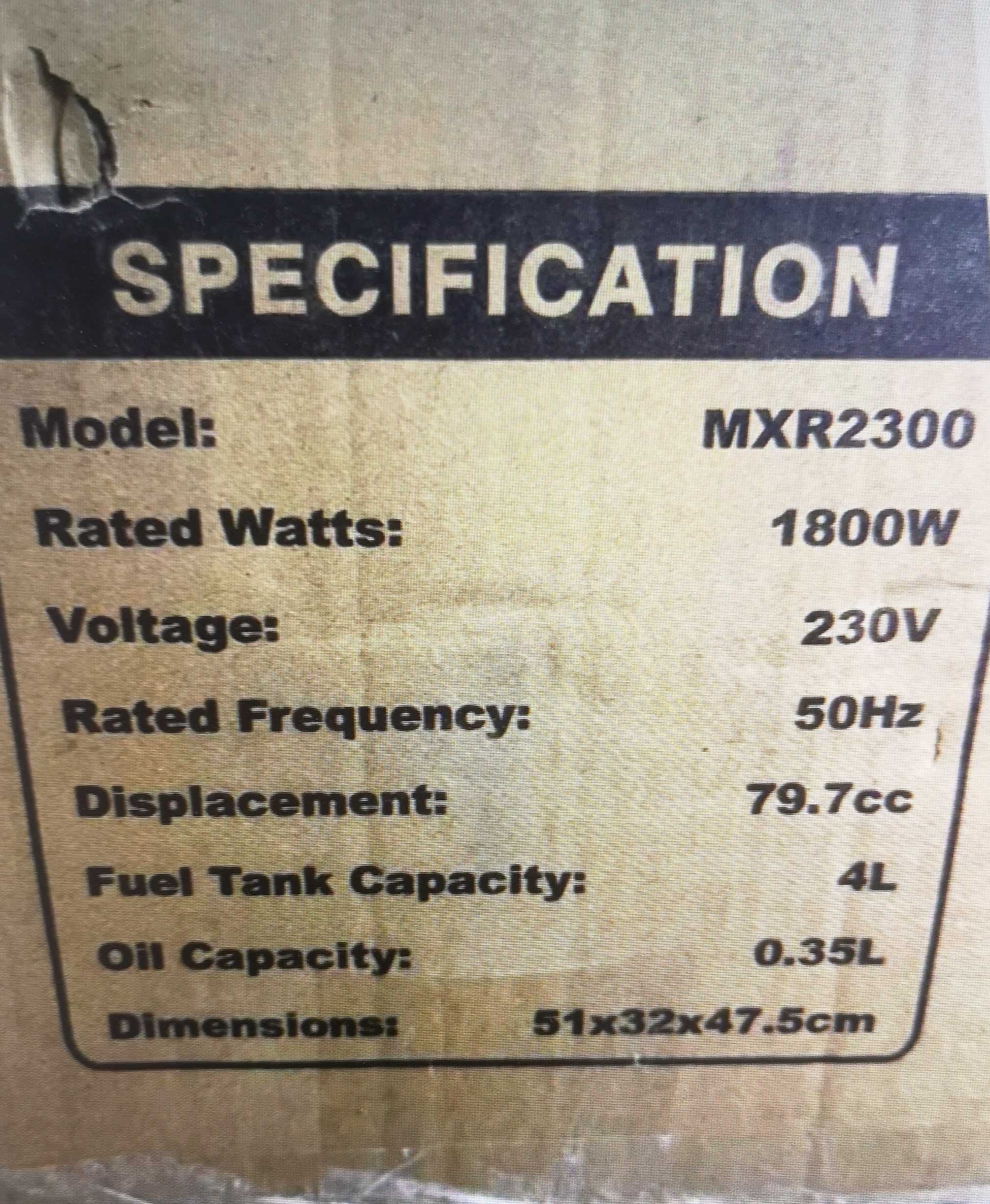 Генератор Инверторный,  MRX2300, 2,3 кВт. Тихий ,Привезён из Германии.