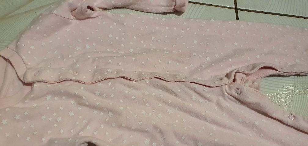 Śpiochy kombinezon rozowe bawełna r. 92,pizama  idealna do spania