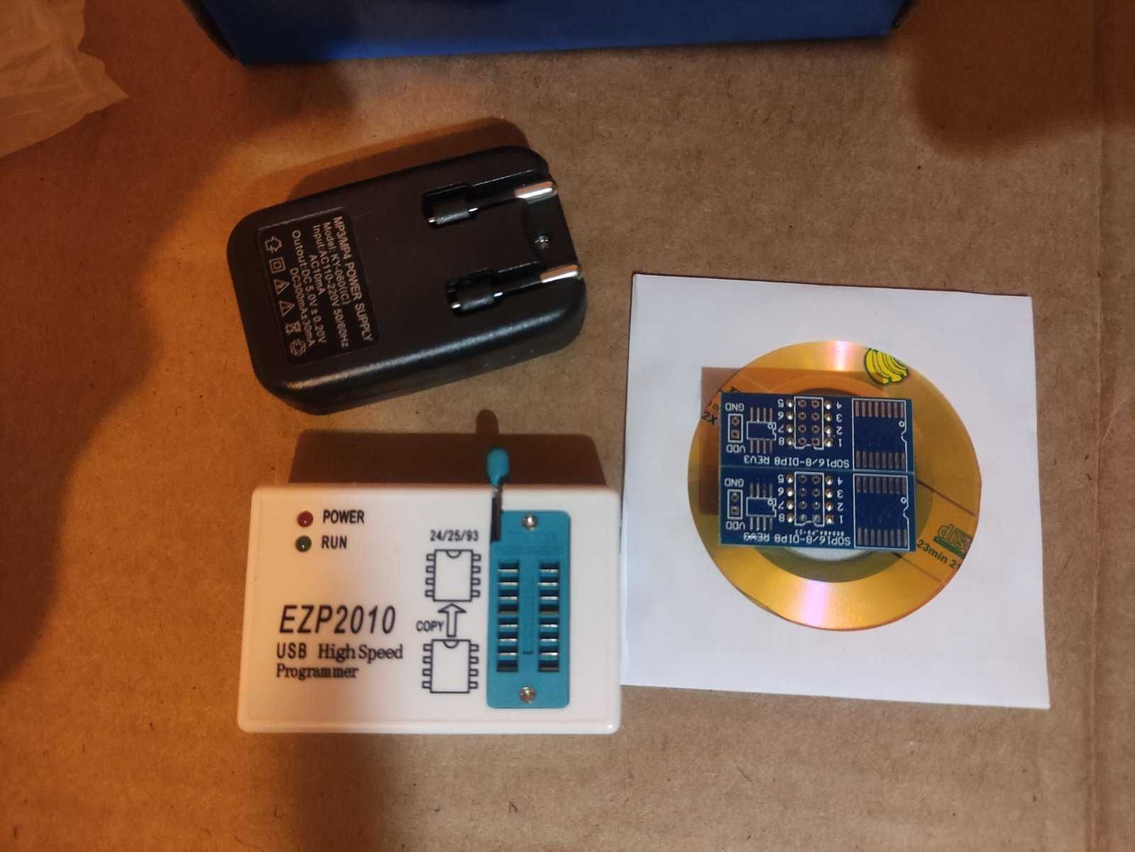 Програматор EZP2010 для мікросхем пам’яті 24, 25, 93 EEPROM, 25 FLASH