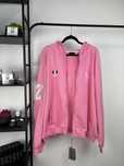 Рожеве зіп худі Balenciaga Polo / Зіпка Баленсіага поло кофта