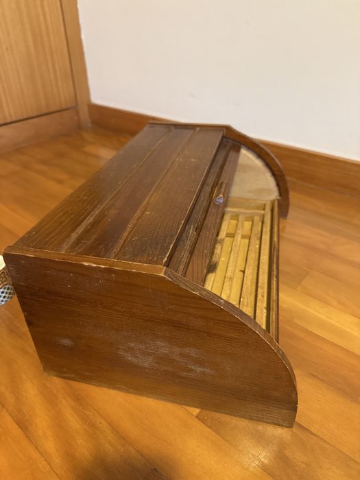 Caixa do pão | padeira | guarda-pão madeira