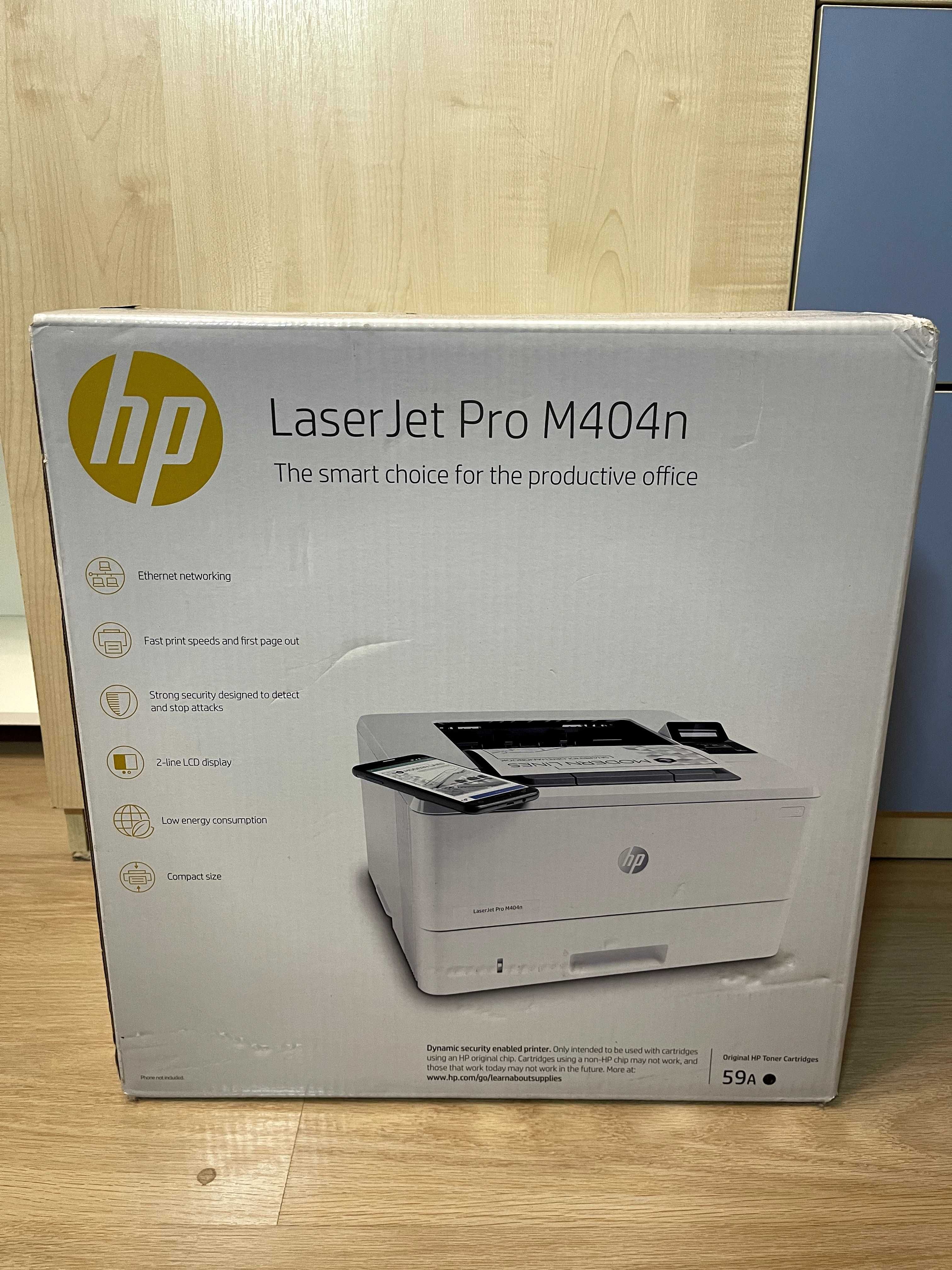 Принтер HP LaserJet Pro M404n