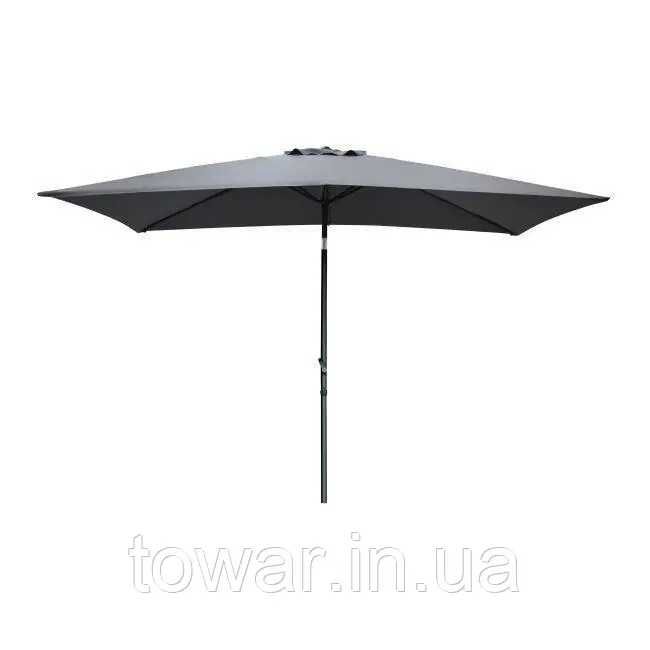 Зонт садовый, парасоля 3х2 м 180г/м2 система наклона Польша