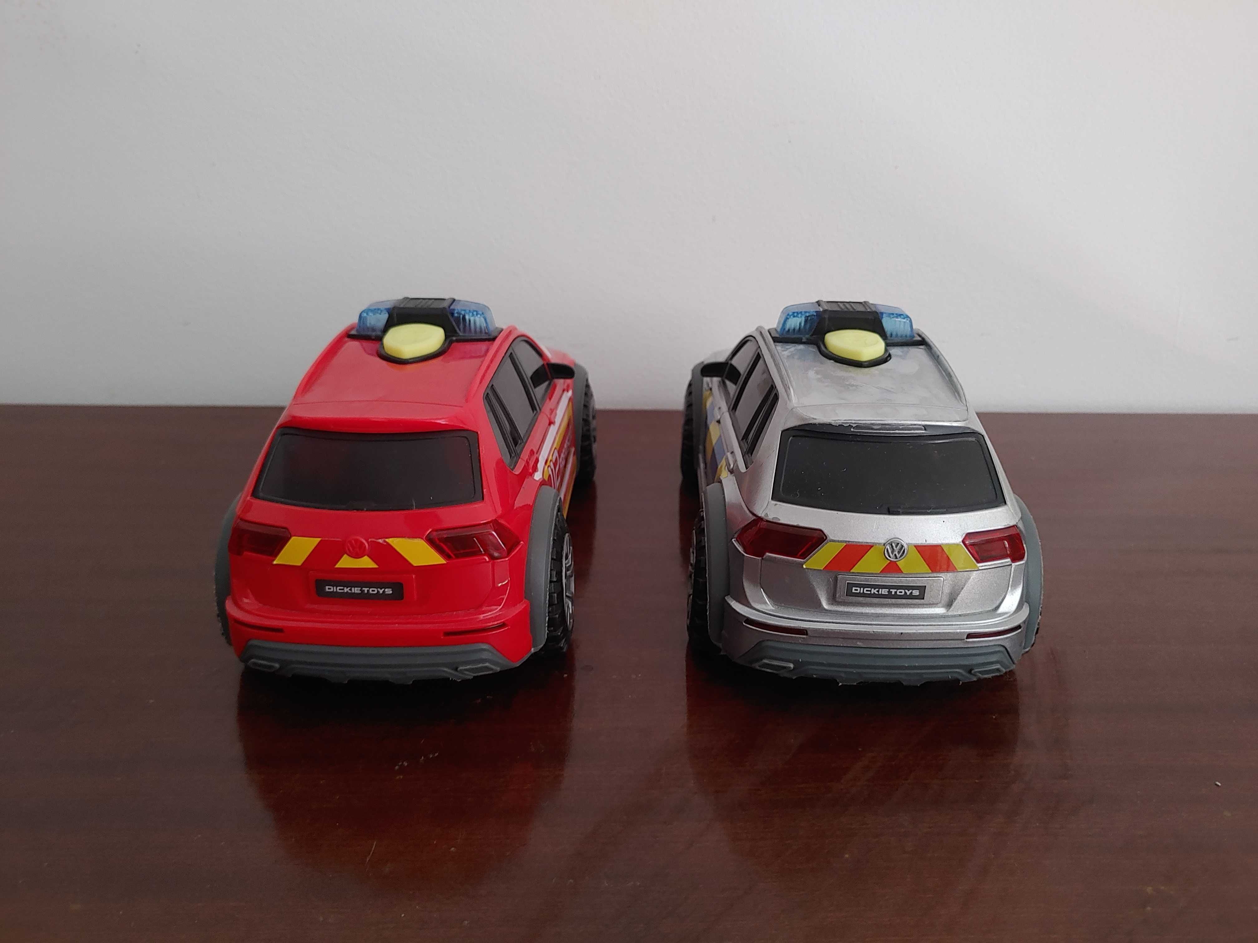 Carros de Policia com luz