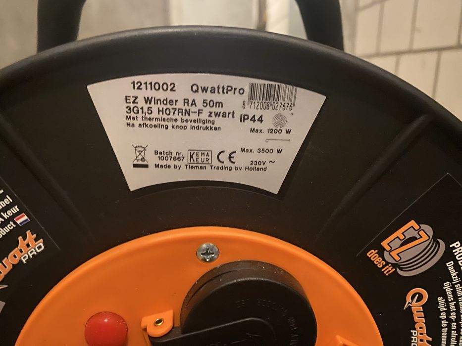 Przedłużacz 50m Qwatt PRO