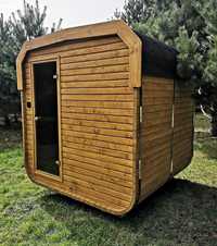 Gotowa Sauna ogrodowa kwadrat 200 cm