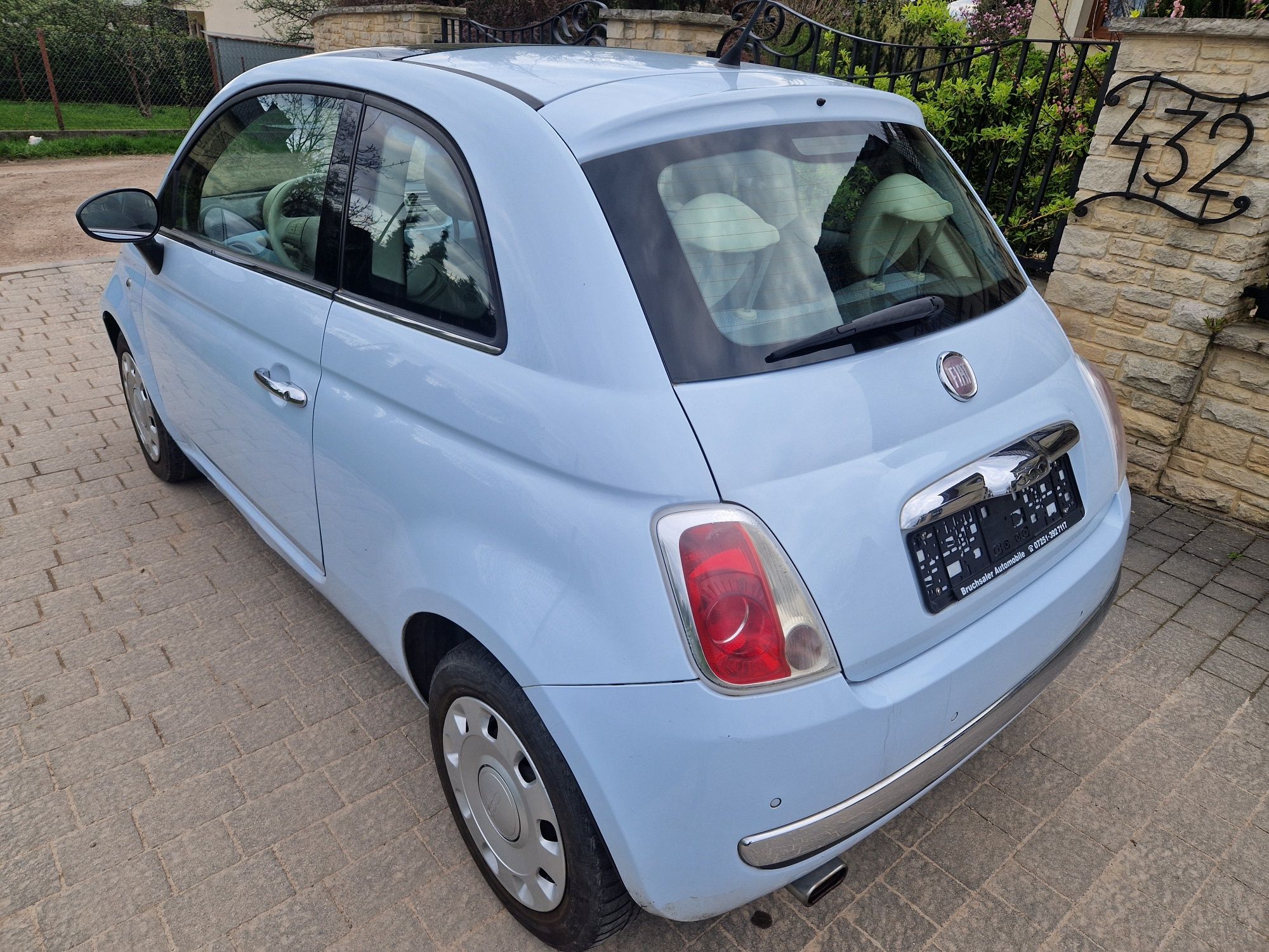 Fiat 500, 1.4 100 KM, 6 biegów, klimatronic, parktronic, panorama