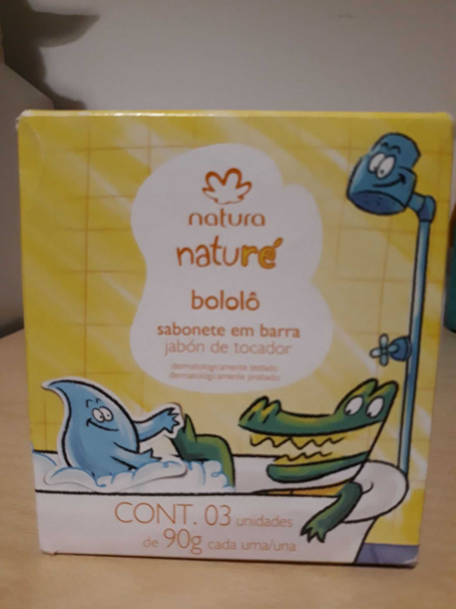 Sabonete em Barra Bololô Natura Naturé Infantil - SELADO