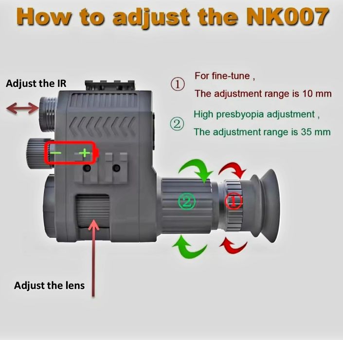 Riflescope de Visão Noturna
