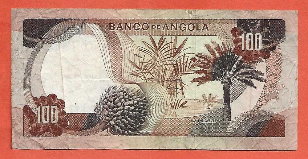Angola Nota 100$00 1972