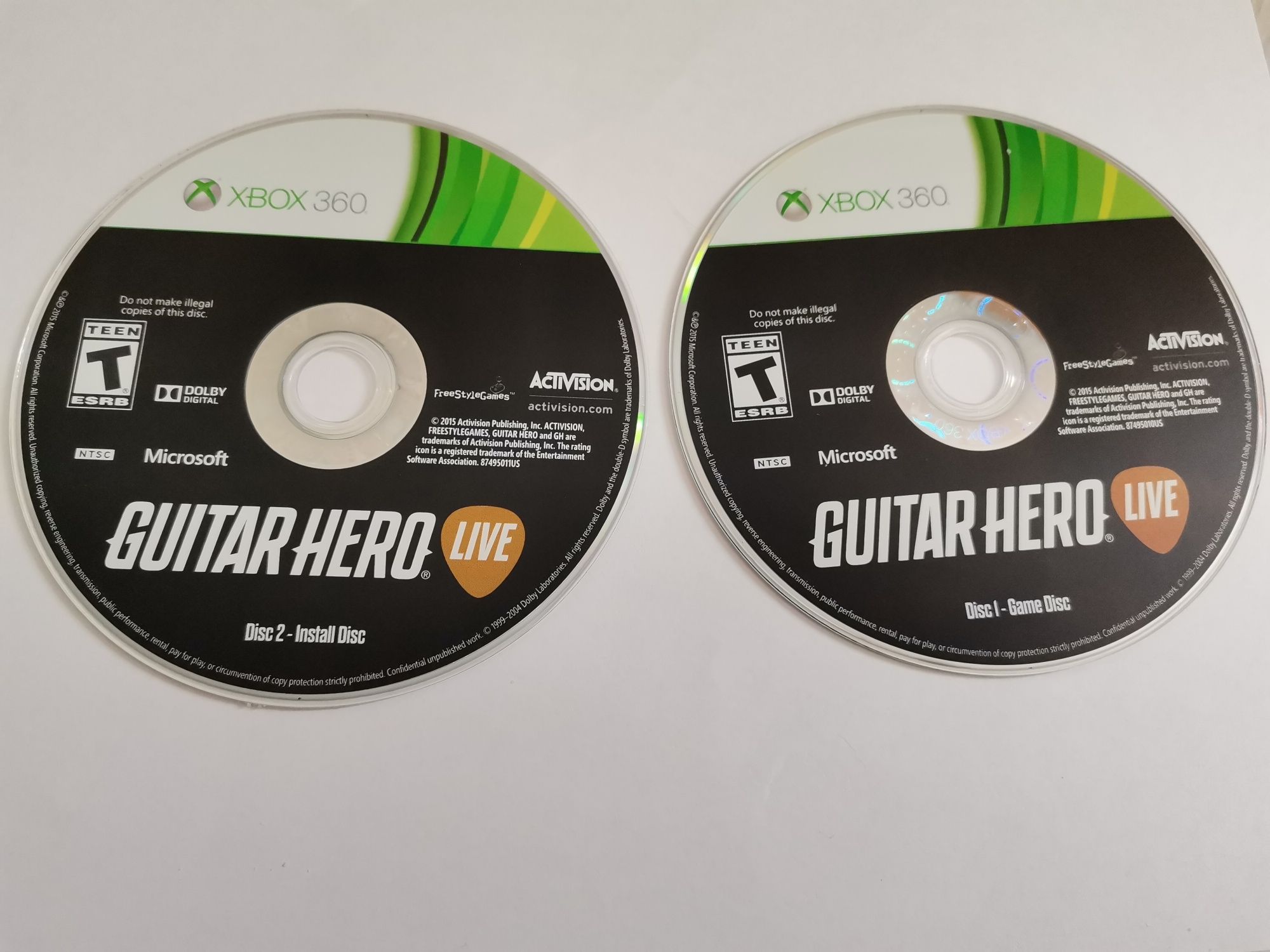 Guitar hero live xbox 360