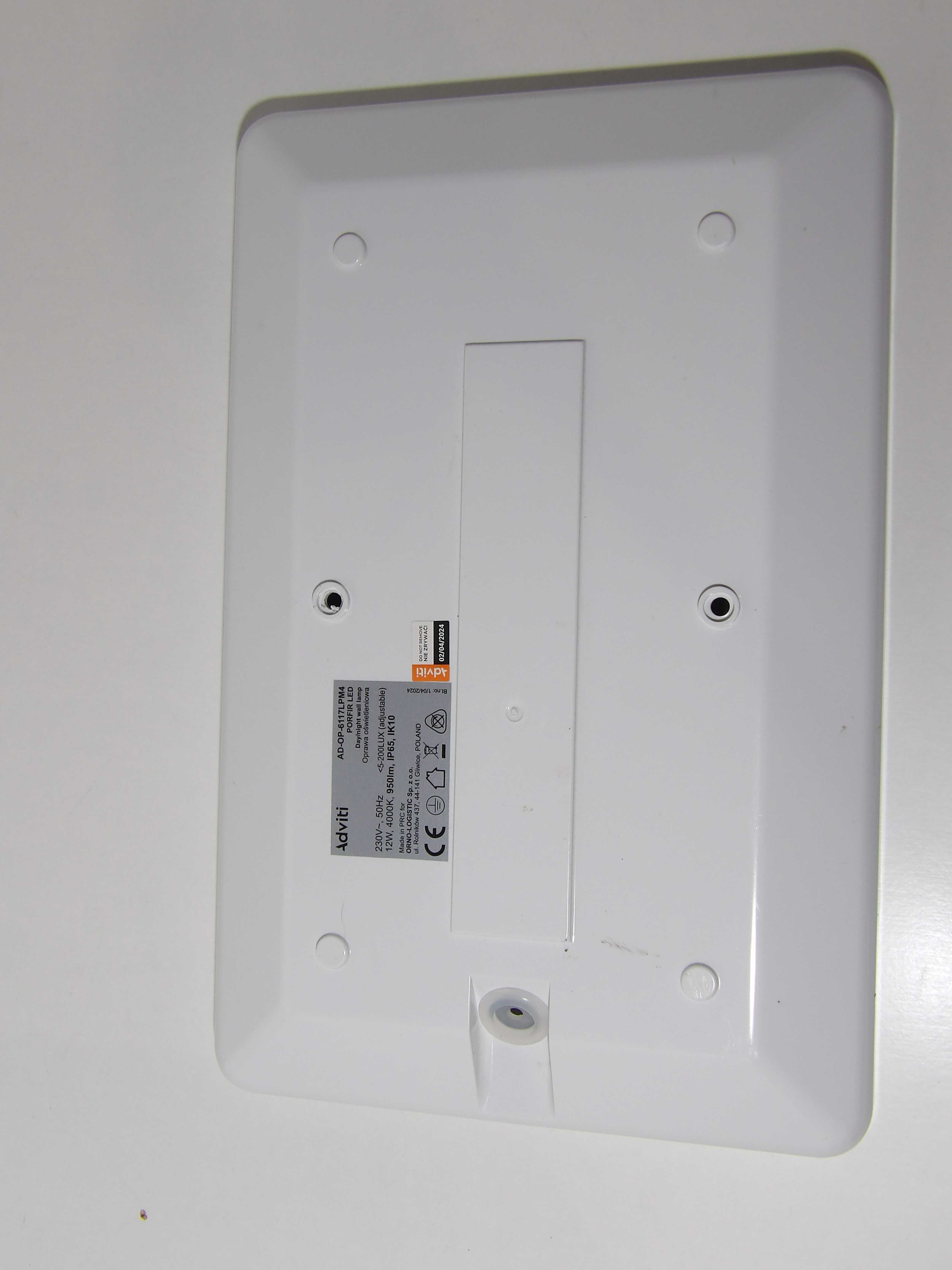 Lampa zewnętrzna ADVITI Porfir AD-OP-6117LPM4, 12W, 950lm, IP65 R4