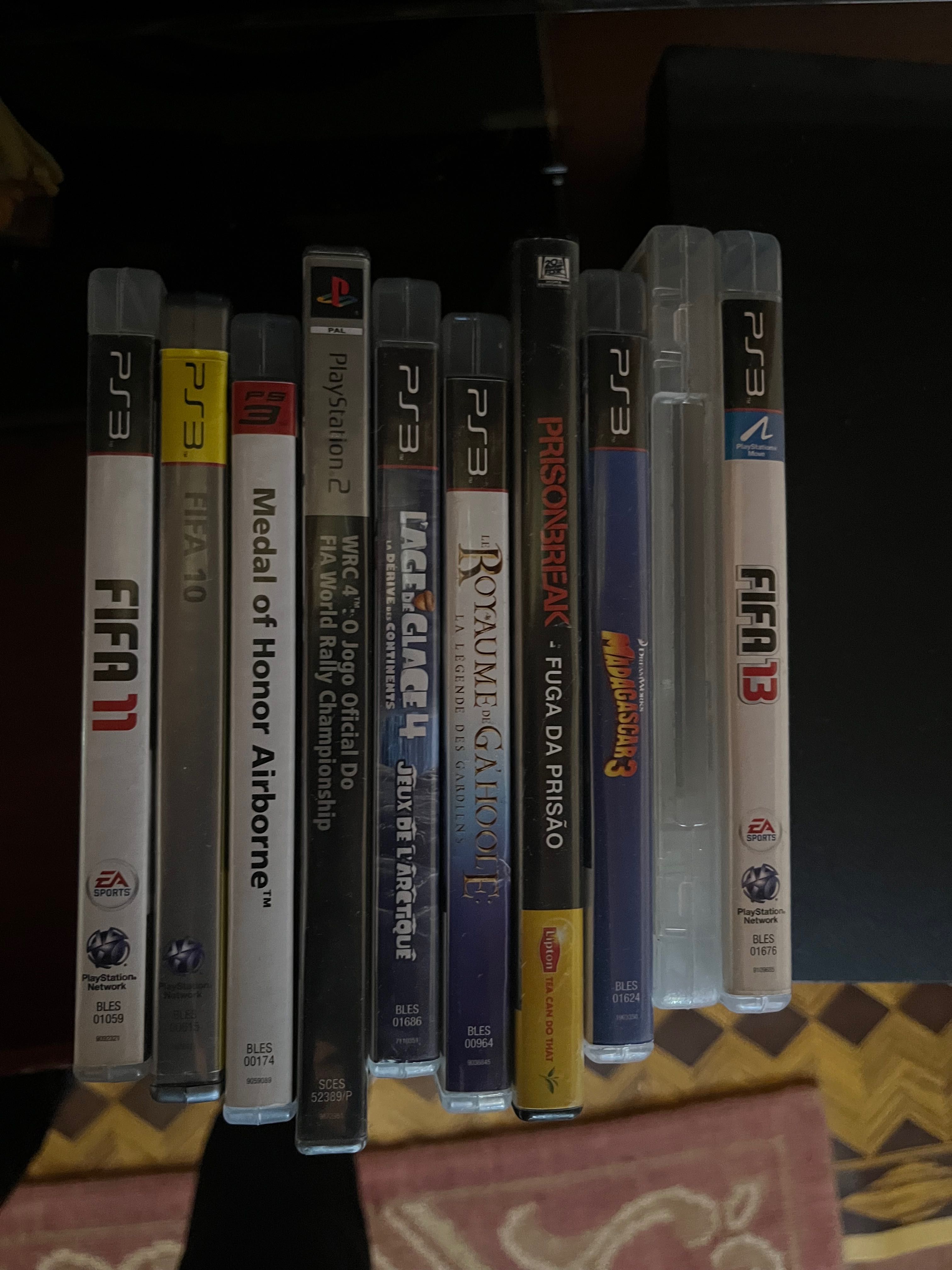 PS3 comando e jogos