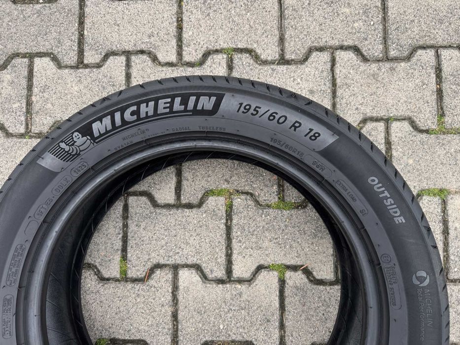 4x Nowe opony letnie 195/60r18 96H XL MICHELIN e-Primacy (2025r)
