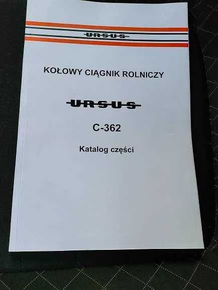 Katalog Części Ursus C-362 C 362 C362 (nie Zetor Mtz Zts )