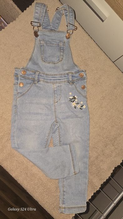 Ogrodniczki Jeansowe dla dziewczynki
